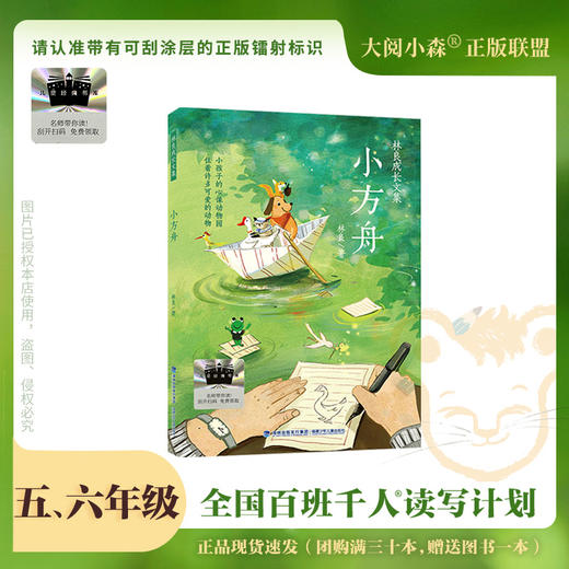 百班千人67期五、六年级阅读书目 伊芙丽兹的日记  小方舟 5、6年级课外书必读正版授权（按需加入购物车自选） 商品图2