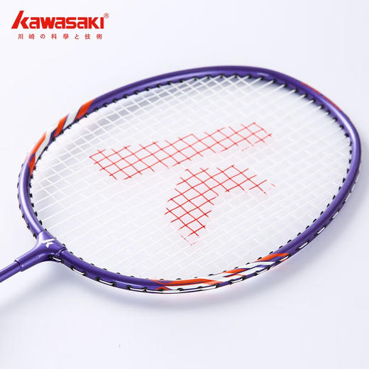 【小家电】川崎 铁铝羽毛球拍（穿线对拍）UNITE POWER-001 HF 商品图1