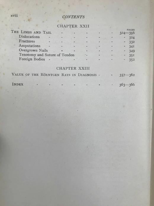 1906年 猫与狗的外科疾病 241幅插图 漆布精装大32开 商品图5