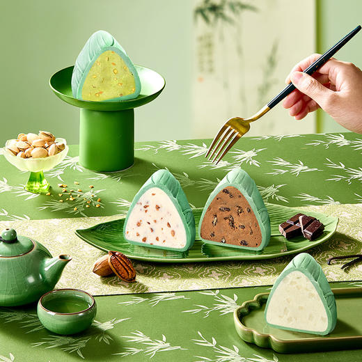 元祖 雪龙粽礼盒端午粽子礼盒元祖龙粽 商品图2