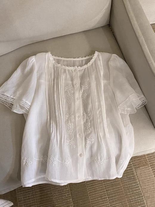 重工刺绣提花棉开衫上衣   FLW-L5D412572【FLW-2572】 商品图5