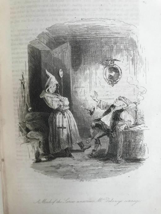 1843年 查尔斯·詹姆斯·利弗《杰克·辛顿》 PHIZ数十幅插图 真皮精装大32开 商品图10