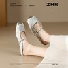 ZHR则则一字带穆勒拖鞋2025新款气质百搭包头拖鞋魔术贴时尚女鞋 商品缩略图3