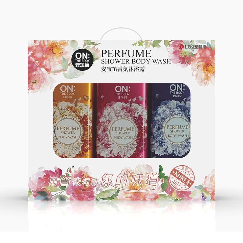 【韩国进口】安宝笛香氛沐浴露套装 500g*3