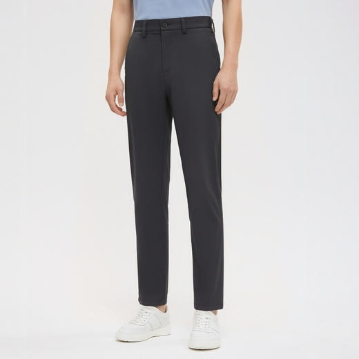 【含天丝】圣得西天丝水洗棉休闲裤男夏季新款直筒轻薄男士长裤 商品图2