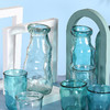 【西班牙进口不规则玻璃杯】不规则玻璃杯 淡蓝 250ml环保健康欧盟高标准认证 商品缩略图3