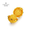 【纳吉藏福系列】钻石世家 古法黄金花丝和合生肖珐琅吊坠 足金黄金吊坠 生肖蛇猴【黄金产品不支持无理由退换货】预计3-5天发货 商品缩略图1