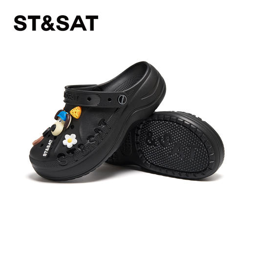 【萌趣乐园】星期六美式卡通厚底洞洞鞋SSD2110F5D 商品图10