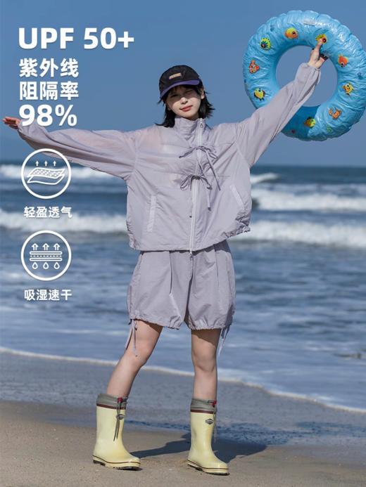 早乙女惠子saotome/STMDK252196/防晒抽褶花苞裤 商品图2