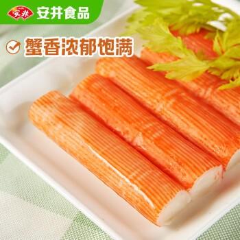 安井蟹味棒 235g 1包 鱼糜含量≥50% 火锅烧烤麻辣烫关东煮丸料食材 商品图3