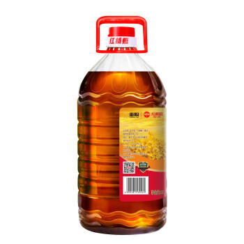 红蜻蜓鲜香菜籽油5L 非转压榨 家庭实惠食用油  /粮油调味 /食用油 /菜籽油 商品图0