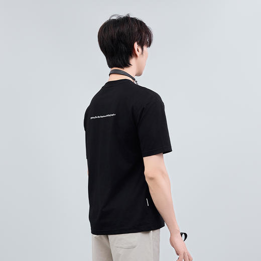 【断码清仓】HX 夏季圆领短袖T恤凉感科技合体版型/S102522717101/02 商品图2