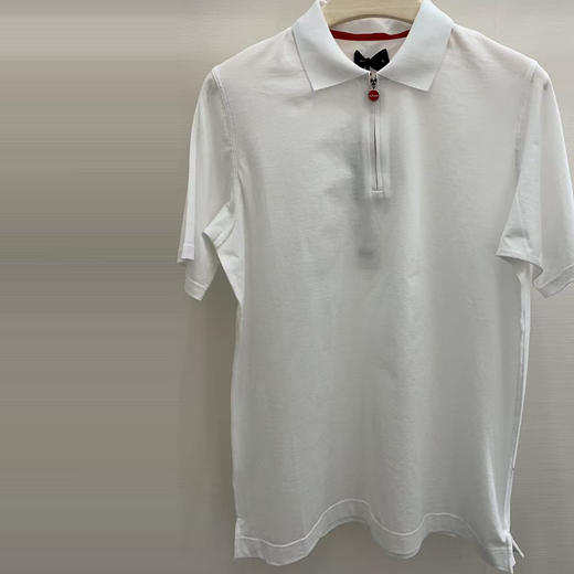 KITON 男士短袖polo衫 白色 UMK117140C00J 商品图0