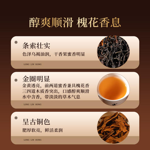 正山堂隆林红 天氧古茶特级红茶正宗广西古树茶叶罐装送礼长辈50g 商品图1