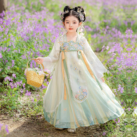 苏城纪夏新品女童汉服洛神赋 商品图6