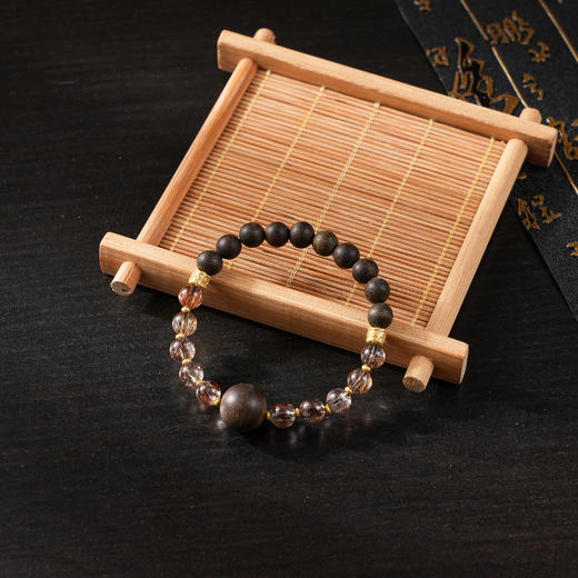 黑晶沉香手串 商品图3