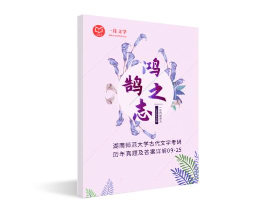 26版湖南师范古代文学专业考研历年真题及答案详解2009-2025年中国文学史和作品选共17年34套 商品图3