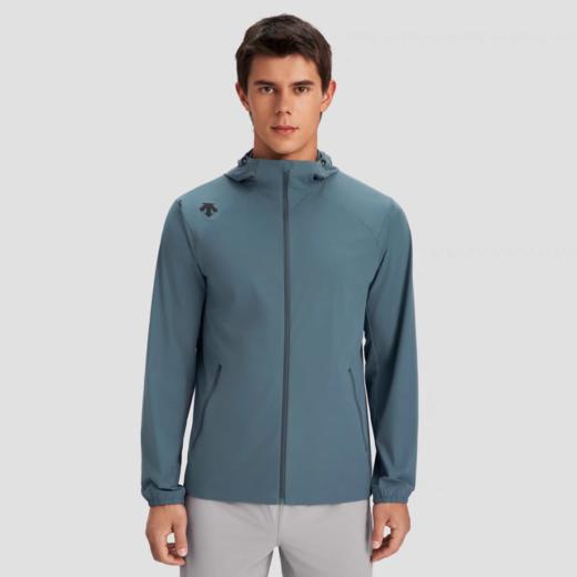 d***特男子梭织透气薄款运动连帽外套皮肤衣 商品图0