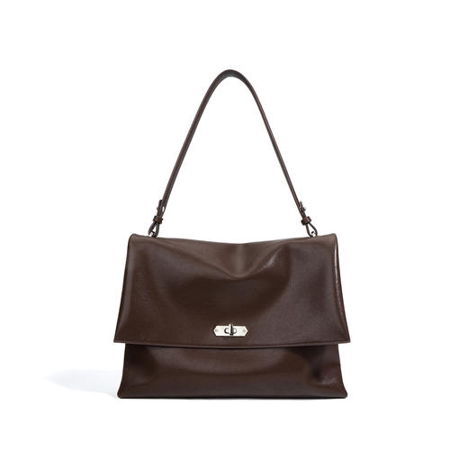 【预售3天】2025年新款托特包女大容量通勤单肩斜挎包小众设计包M7713F 商品图5