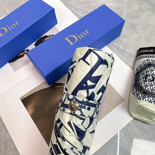 夏季特惠💰220 迪新款老花五折手开晴雨伞 商品图7