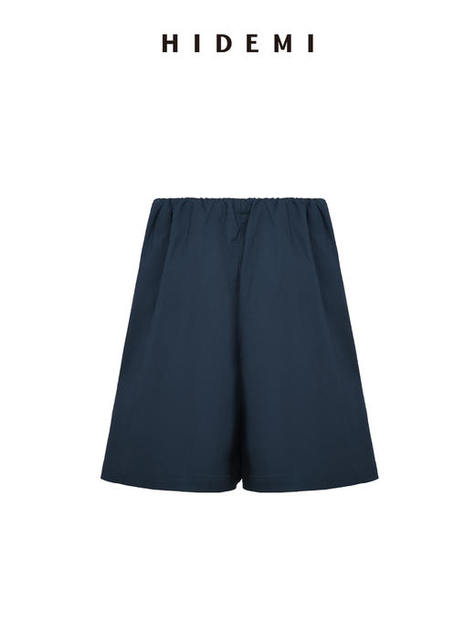 HIDEMI 度假系列极简宽松挺阔可调节橡筋抽绳款时髦中裤 商品图10