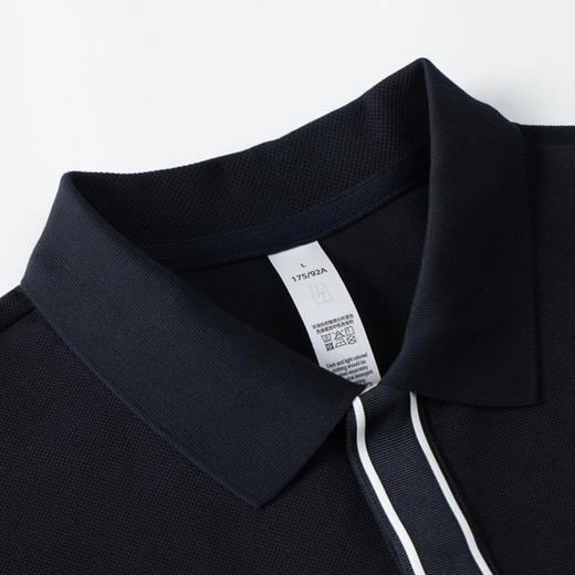 夏季低碳长绒棉舒适柔软翻领商务短袖polo衫  HLS-GS82025 商品图2