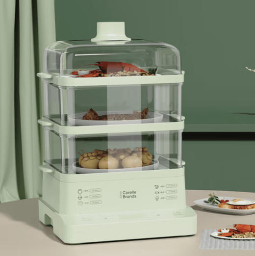 康宁多功能电蒸锅CB-DQ005-TG/KZ 18L 商品图1