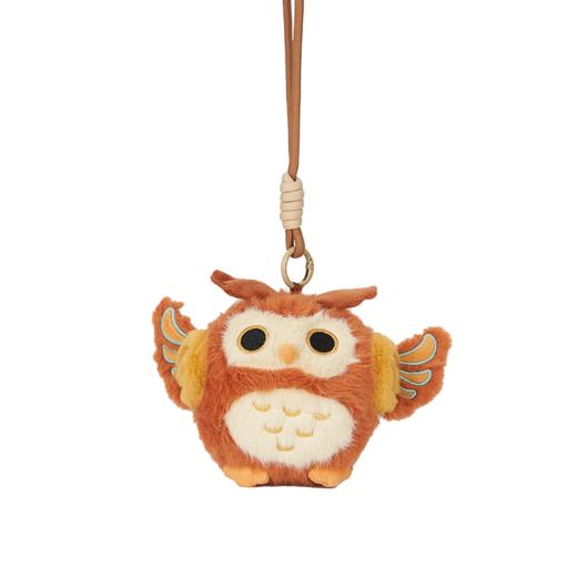 大英博物馆文明古希腊猫头鹰毛绒钥匙扣高端精致高级感女车载香氛挂件 商品图5