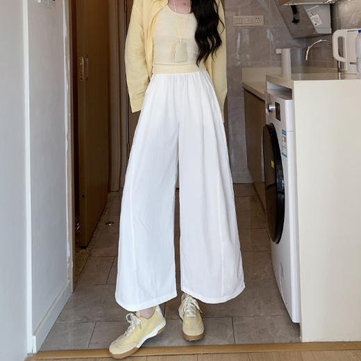【YW】无忧购韩系慵懒多巴胺仿棉两穿垂感显瘦百搭灯笼裤H-1802（截单后7天发货) 商品图7