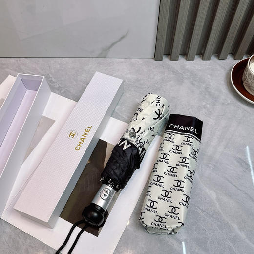 夏季特惠💰230 香奈儿 夏季新款 全自动折叠晴雨伞 商品图6