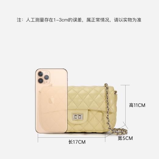 【预售3天】菱格绣线小包女2025新款百搭斜跨腋下单肩小方包链条包F9524 商品图2