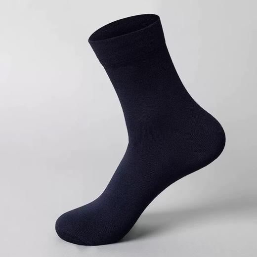 【莫代尔蚕丝】SCHIESSER/德国舒雅铂雅男士莫代尔蚕丝中筒袜95/20694K 商品图5