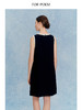 ForPoem 现货 25/SS原创设计无袖撞色棉线花边醋酸简约短款连衣裙 商品缩略图4