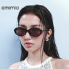 【单向好物推荐 】amimia·Nuts小坚果复古椭圆窄框墨镜 商品缩略图0