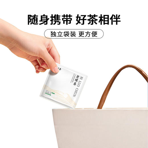 2026新茶泥巴哥7星碧螺春小泡茶明前嫩芽3g*12袋便携装 商品图3