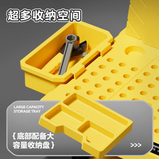 儿童过家家维修工具台仿真电钻拧螺丝拼装修理台套装男孩益智玩具 商品图2