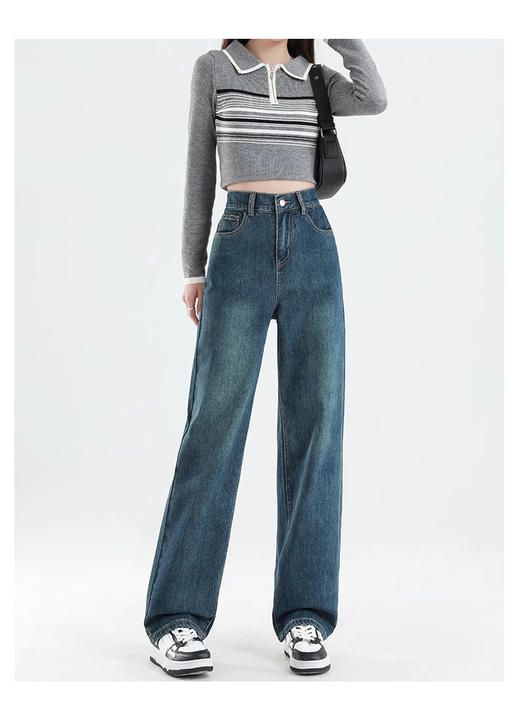 裁缝学苑AS485直筒阔腿裤纸样女装新款百搭裤子样板图纸 商品图5