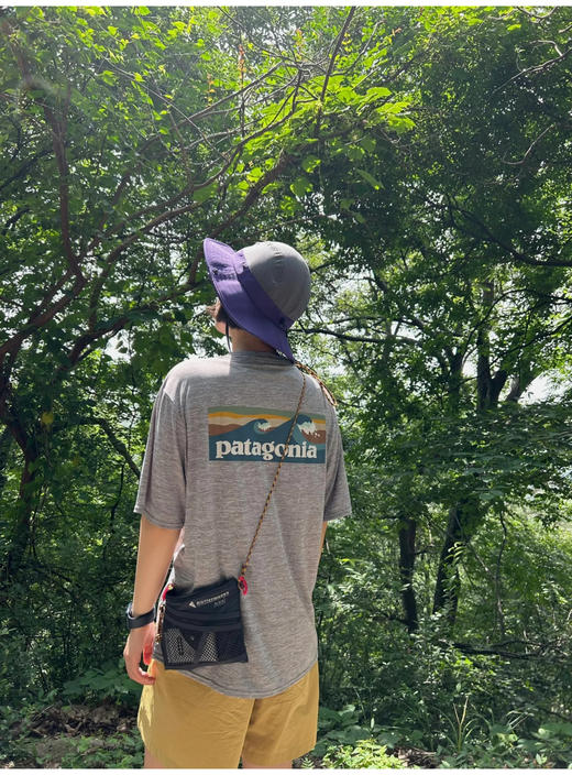 8塔 海浪印花速干圆领短袖 宽松版型 TX482 商品图1