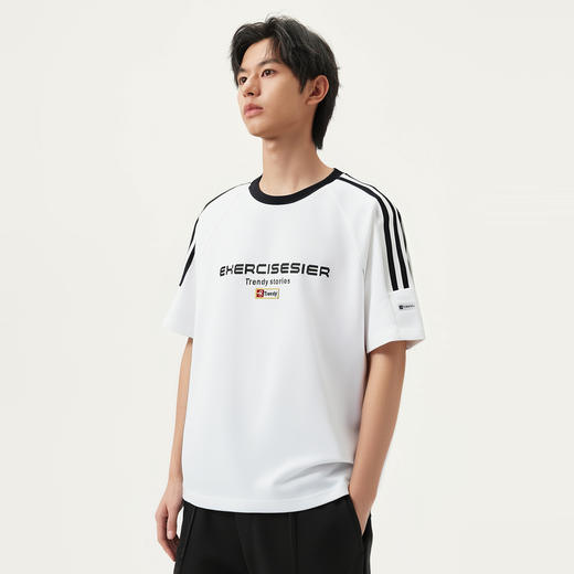 gxg.jeans男装  多色撞色拼接运动时尚潮流短袖t恤男生 25夏热卖 商品图1