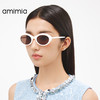 【单向好物推荐 】amimia·Nuts小坚果复古椭圆窄框墨镜 商品缩略图6