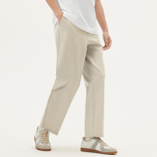 gxg.jeans男装 多色泡泡纱肌理休闲简约休闲裤长裤男士 25夏热卖 商品图1