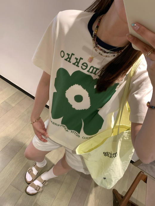 芬兰品牌【Unikko游霓可印花】亚洲限定系列Marimek*ko短袖T恤 商品图8