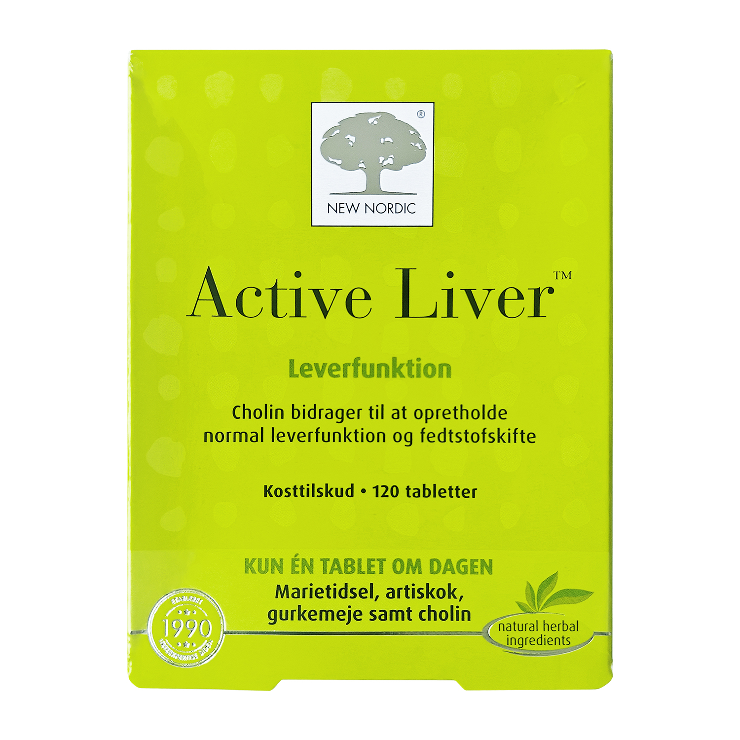 [丹麦]纽诺迪克植物奶蓟草精华片. New Nordic Active Liver