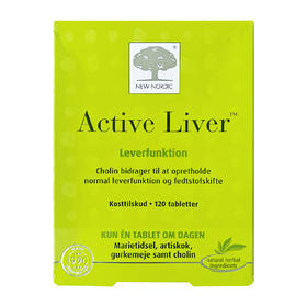 [丹麦]纽诺迪克植物奶蓟草精华片. New Nordic Active Liver