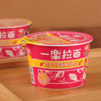 樂一乐拉面 海鲜味迷你杯35g泡面办公室解馋迷你碗速食方便面 /粮油调味 /方便食品 /方便面 商品图2