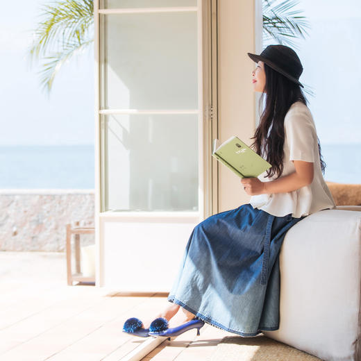 【林栖设计小店】（现货）莫代尔混纺T恤百搭多色荷叶边2025夏季新品短袖上衣女1952134 商品图9