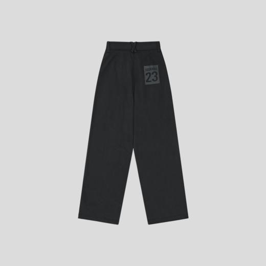 GOODBAI 23编号logo印花茧形双折高腰休闲卫裤 商品图4