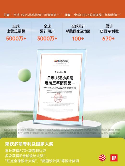 几素超高速小风炮强力制冷手持小风扇无叶涡轮迷你便携式USB充电桌面电风扇静音大风力降温神器随身电扇小型 商品图1