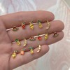 订购6周到｜Girls Crew-Tropical Fruit Basket-金色 热带水果篮 套组 耳钉［美国设计师］ 商品缩略图4