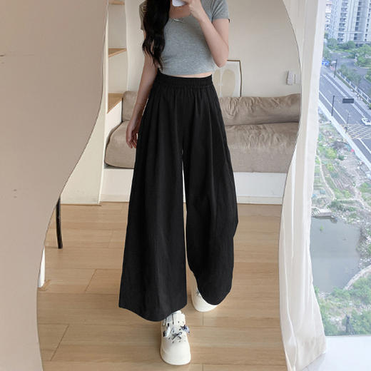 【YW】无忧购韩系慵懒多巴胺仿棉两穿垂感显瘦百搭灯笼裤H-1802（截单后7天发货) 商品图6